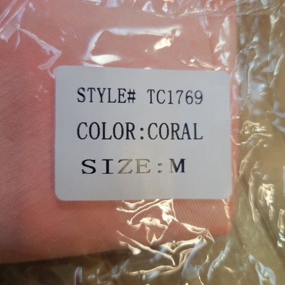 Peach High Waisted Tie Dye Shorts - Picture 8 of 10